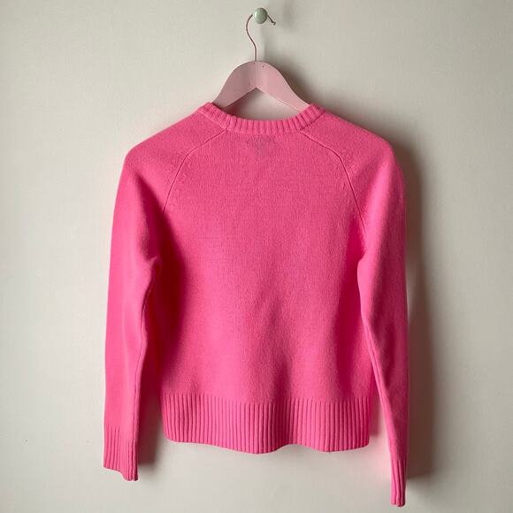 J. Crew Wool Pink Sweater - Picture 2 of 5